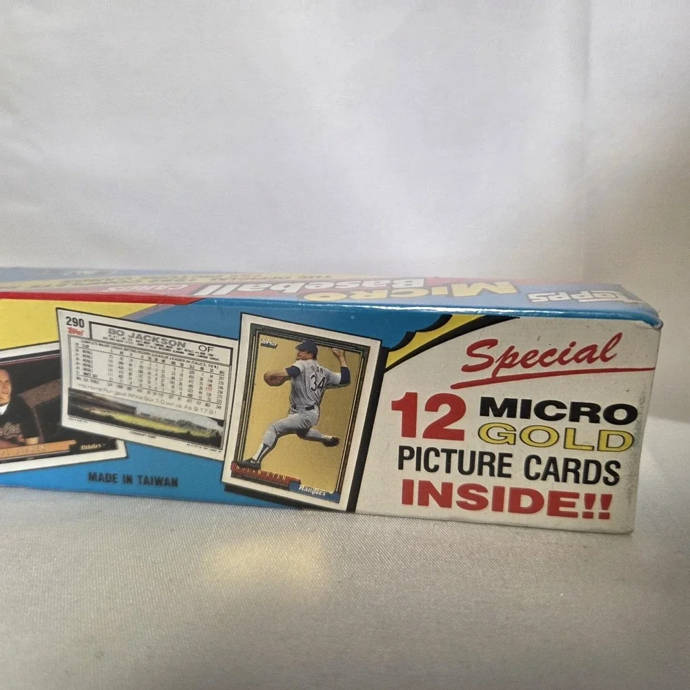 Topps Micro Baseball Cards 1992 Complete Set 792 w/12 Gold, Factory Sealed